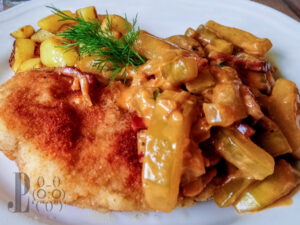 Schnitzel Spreewalder Art