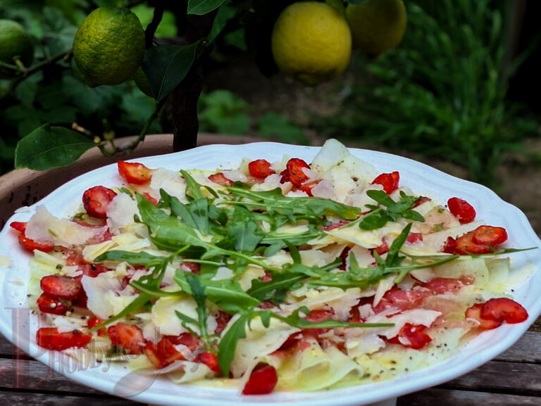 Zweierlei Carpaccio: Wenn die Rinderwiese auf das Gemüsebeet knallt!