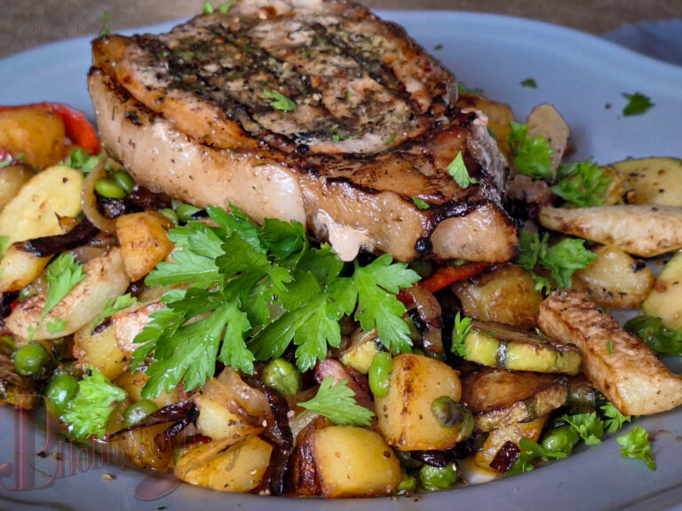 Dry‑Aged Kotelett vom Strohschwein