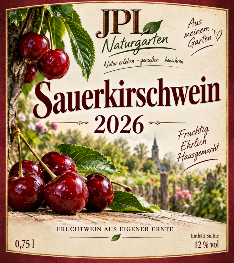 Rezept – Sauerkirschwein aus dem eigenen Garten